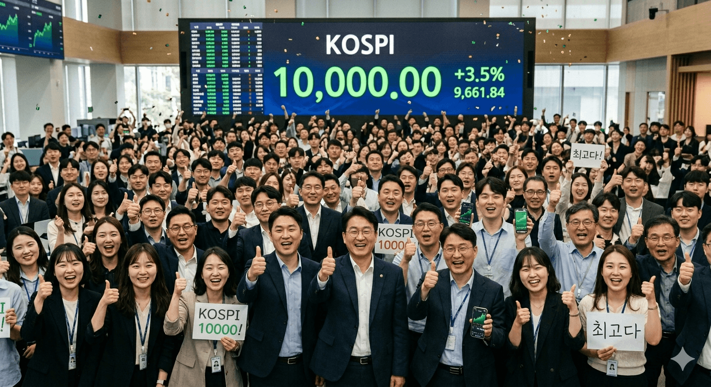 KOSPI 6월달에 10000 가능?