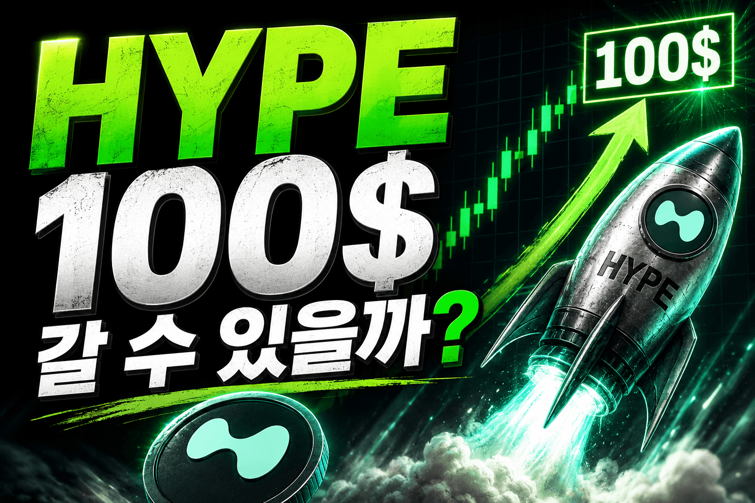 HYPE 100$갈 수 있을까?