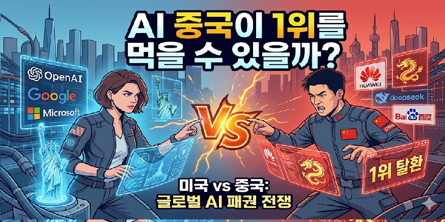 AI 중국이 1위를 먹을 수 있을까?